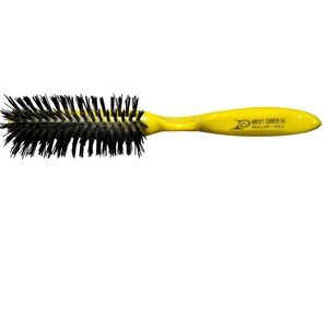 Vintage Phillips Wrist Saver 14 Round Hair Brush Yellow USA